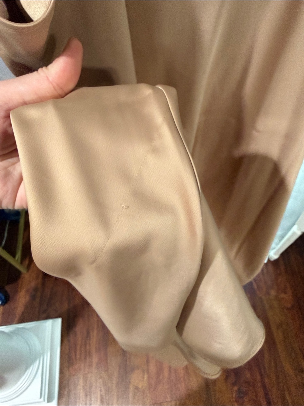 Banana Republic Tan Cowl-Neck Midi Slip Dress - Picture 4 of 4